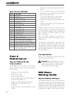 Preview for 12 page of WELDTECH WT200MP Operating Instructions Manual