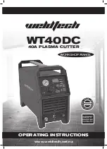 WELDTECH WT40DC Operating Instructions Manual preview