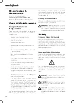 Preview for 10 page of WELDTECH WT40DC Operating Instructions Manual