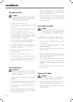 Preview for 14 page of WELDTECH WT40DC Operating Instructions Manual