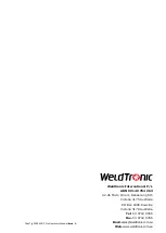 Предварительный просмотр 48 страницы Weldtronic TTIG200PADP Operating Manual