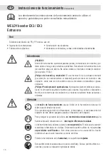 Предварительный просмотр 16 страницы Weldy Iberian booster EX2 Operating Manual