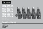 WELDY HG 330-A Operating Manual preview