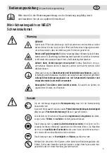 Preview for 3 page of WELDY miniwelder geo2 Operating Manual