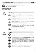 Preview for 9 page of WELDY miniwelder geo2 Operating Manual