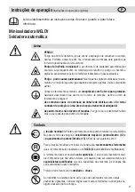 Preview for 27 page of WELDY miniwelder geo2 Operating Manual