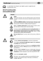 Preview for 63 page of WELDY miniwelder geo2 Operating Manual