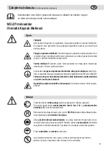 Preview for 69 page of WELDY miniwelder geo2 Operating Manual