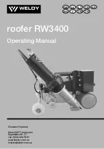 WELDY roofer RW3400 Operating Manual preview