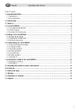 Preview for 3 page of WELDY roofer RW3400 Operating Manual