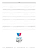 Preview for 47 page of Welker AD905BP Installation, Operation And Maintenance Manual