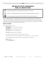 Preview for 3 page of Welker CSVC Installation, Operation And Maintenance Manual