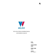 Welker GSS-4PM Installation, Operation And Maintenance Manual preview