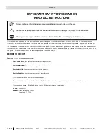 Preview for 3 page of Welker RV-1 Installation, Operation And Maintenance Manual