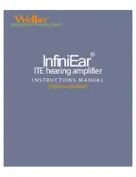 welko InfiniEar ITE Nstruction Manual preview