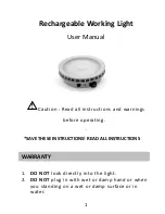 Preview for 1 page of Well Honor IWL17050-BA User Manual