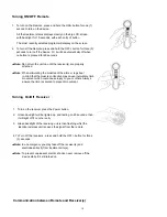 Preview for 12 page of Well-Life Healthcare WR-2605A OTC Operation Manual