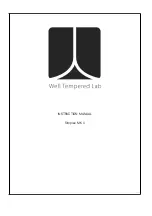 Well Tempered Lab Simplex MK II Instruction Manual preview