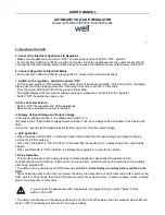 Предварительный просмотр 5 страницы Well AVR-REL-500-WL User Manual