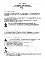 Preview for 2 page of Well AVR-REL-GUARD1000-
WL User Manual