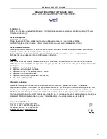 Preview for 17 page of Well AVR-REL-GUARD1000-
WL User Manual