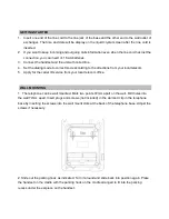 Preview for 4 page of Well CD001 User Manual