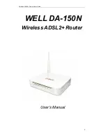 Well DA-150N User Manual preview