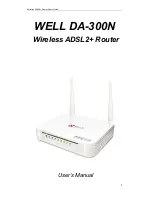 Well DA-300N User Manual preview