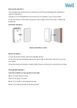 Предварительный просмотр 3 страницы Well DOORBELL-ENDLESS-WL User Manual