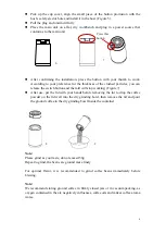 Preview for 4 page of Well GRIND-COFFEE-SUNUP-WL Instruction Manual