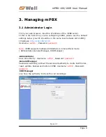 Preview for 9 page of Well mPBX-100 User Manual