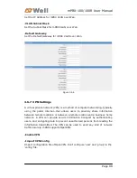 Предварительный просмотр 98 страницы Well mPBX-100 User Manual