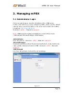 Preview for 8 page of Well mPBX-36 User Manual