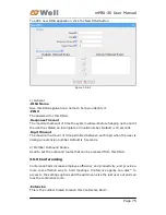 Preview for 75 page of Well mPBX-36 User Manual