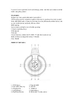 Предварительный просмотр 2 страницы Well SPKR-BT-JUMP-WL Instruction Manual