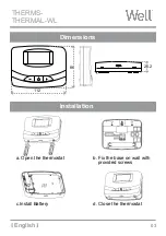 Preview for 4 page of Well THERMS-THERMAL-WL Manual