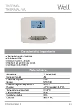 Preview for 6 page of Well THERMS-THERMAL-WL Manual