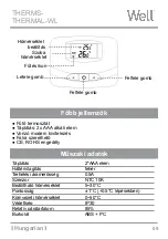 Preview for 10 page of Well THERMS-THERMAL-WL Manual