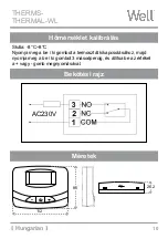 Preview for 11 page of Well THERMS-THERMAL-WL Manual