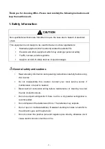 Предварительный просмотр 2 страницы Well UPS-HEATST-COMMANDER1000W-WL Operation Manual