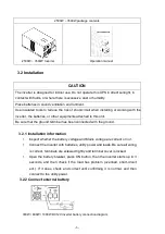 Предварительный просмотр 7 страницы Well UPS-HEATST-COMMANDER1000W-WL Operation Manual