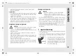 Предварительный просмотр 81 страницы Wella SAHIRA ANTI-STATIC Instruction Manual