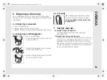 Предварительный просмотр 95 страницы Wella SAHIRA ANTI-STATIC Instruction Manual