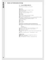 Preview for 6 page of Wella Visionair M50 Operating Instructions Manual