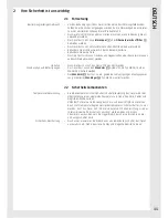 Preview for 9 page of Wella Visionair M50 Operating Instructions Manual