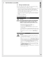 Preview for 11 page of Wella Visionair M50 Operating Instructions Manual