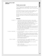 Preview for 25 page of Wella Visionair M50 Operating Instructions Manual