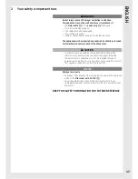 Preview for 35 page of Wella Visionair M50 Operating Instructions Manual