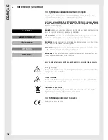 Preview for 54 page of Wella Visionair M50 Operating Instructions Manual