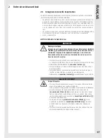 Preview for 55 page of Wella Visionair M50 Operating Instructions Manual